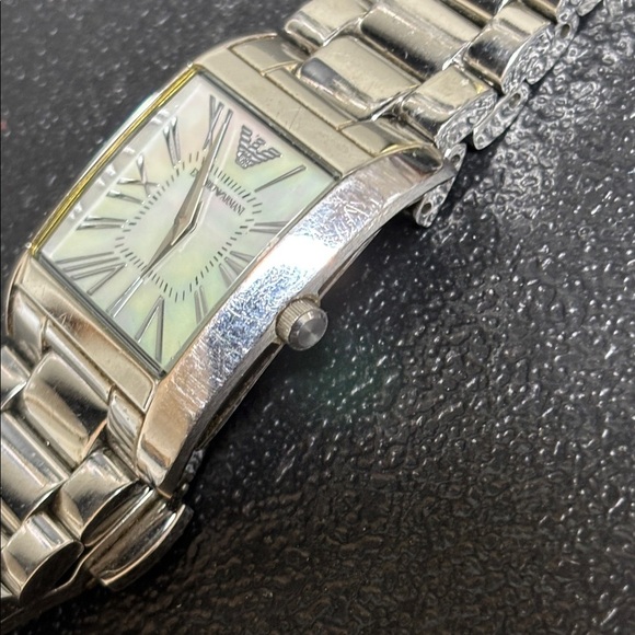 Emporio Armani Women’s Ultra Slim Collection Silver Stainless Steel Watch WORKS main image 4